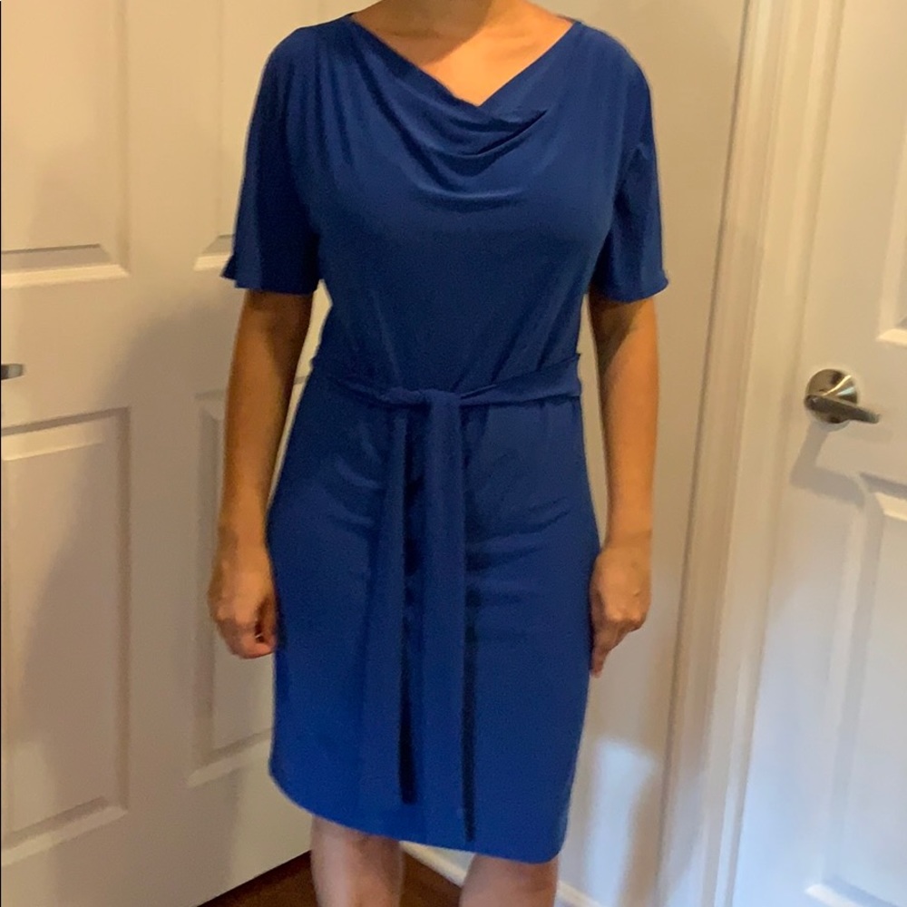 Blue dress